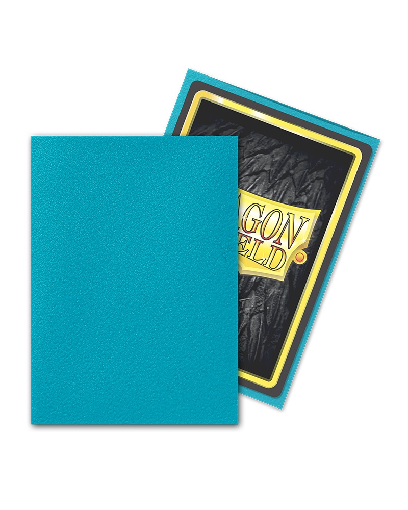 Dragon Shield 100 Sleeves - Players Choice Matte Turquoise (Atebeck)